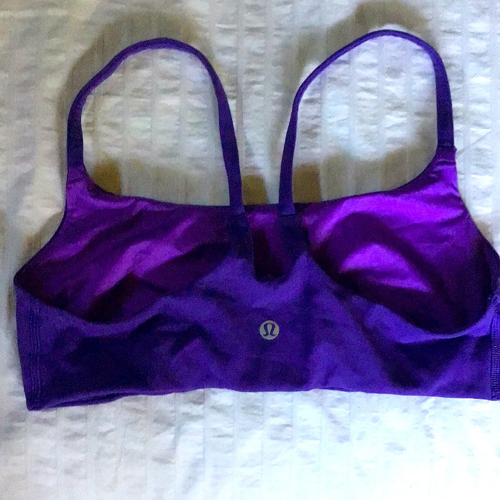 Lululemon Wunder Train Strappy Racer Sports Bra,  A/B Cup, Size 8